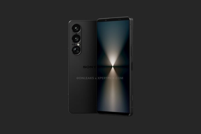 Sony Xperia 1 VII render CAD OnLeaks