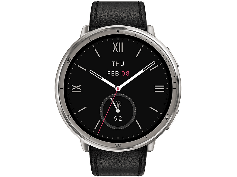 Amazfit Active 2 Round Premium Smartwatch, Black
