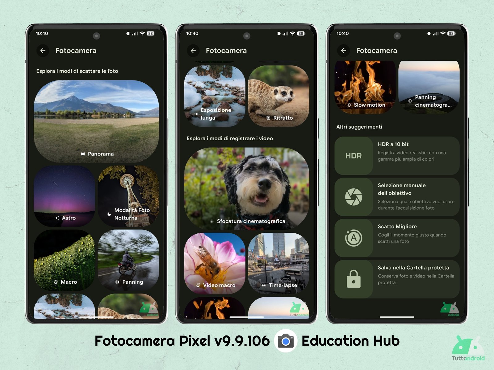 Pixel V9.9.106 camera - Education Hub - 01 Intro