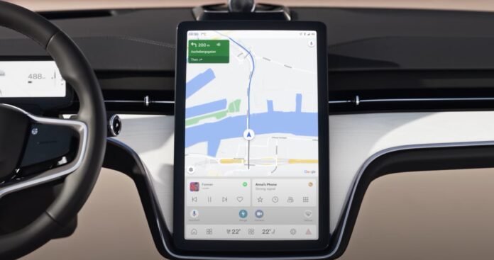 Android Automotive nuova versione Volvo