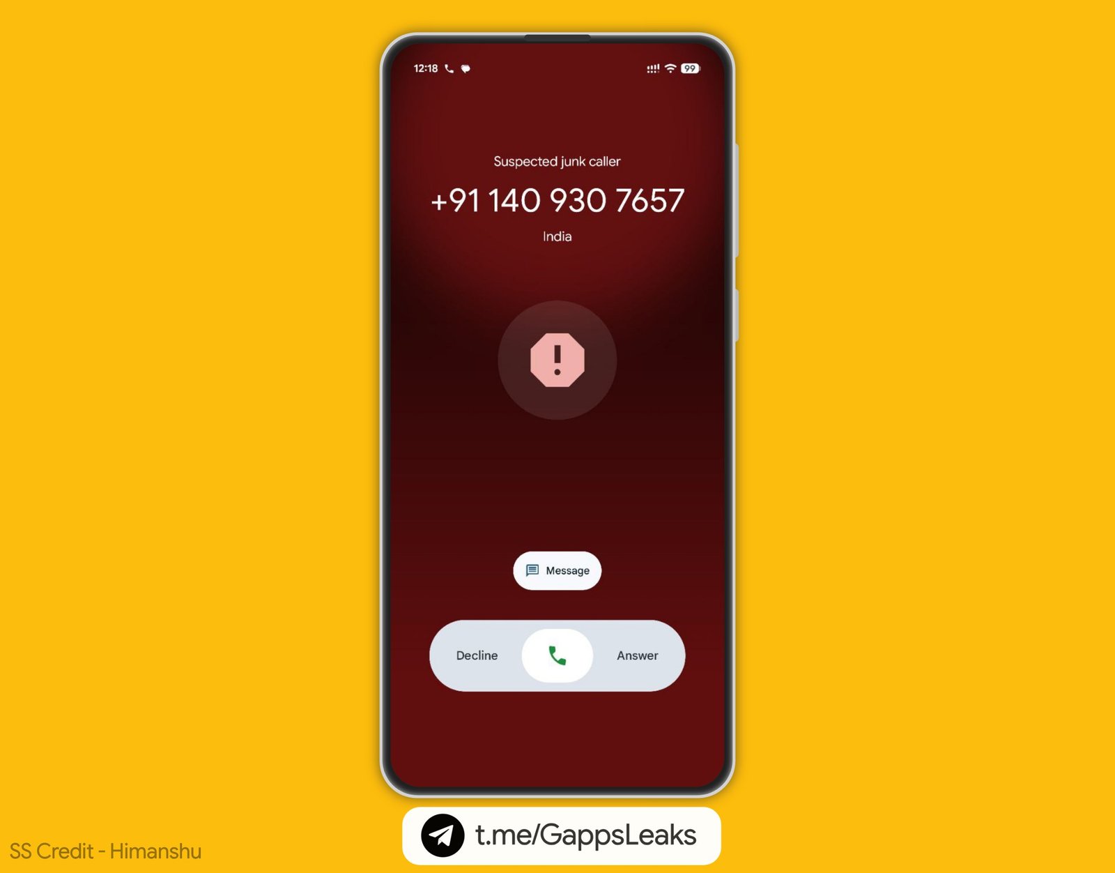 Google Telephone V180 Publicbeta - UI M3E - Call SPAM Shareholdmbledibug