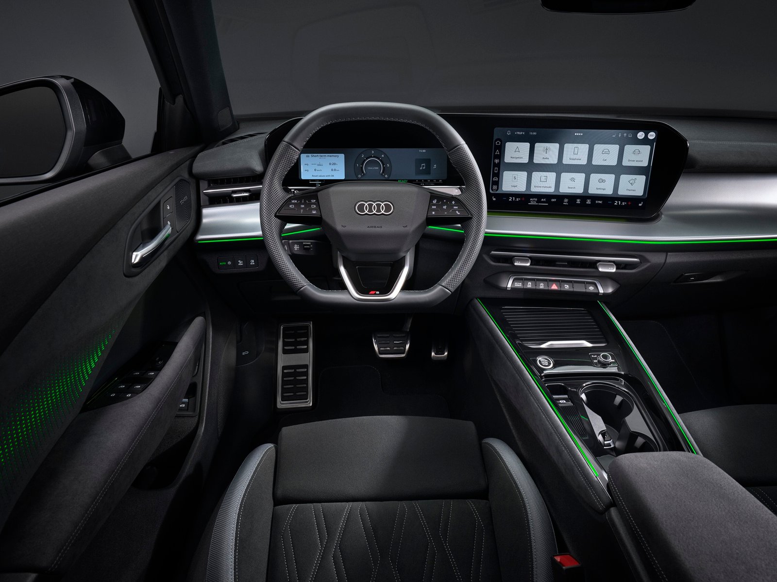Audi Q3 with Android Automotive without Google services