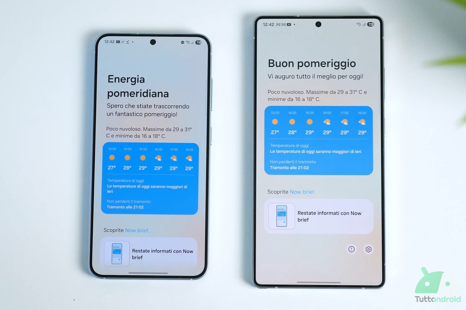 Samsung One UI 8 - Beta 1 - Now brief