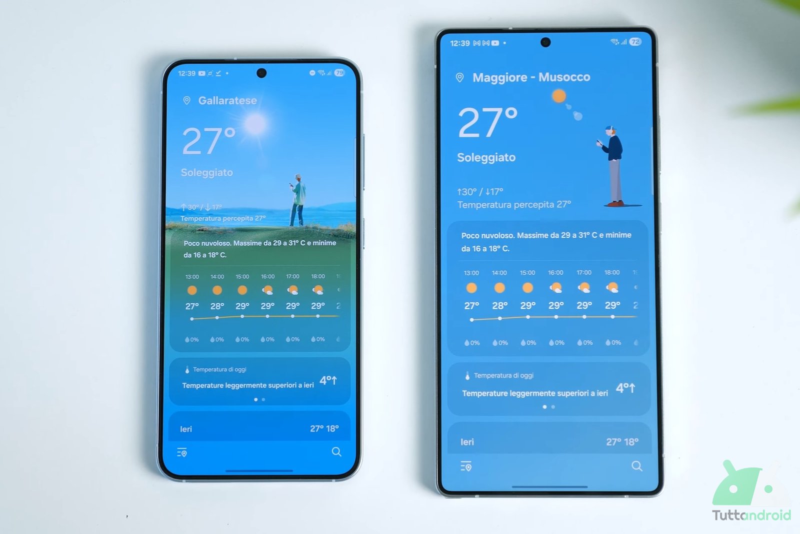 Samsung One UI 8 - Beta 1 - Weather app