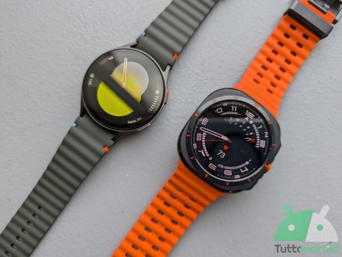 Samsung Galaxy Watch7 e Samsung Galaxy Watch Ultra