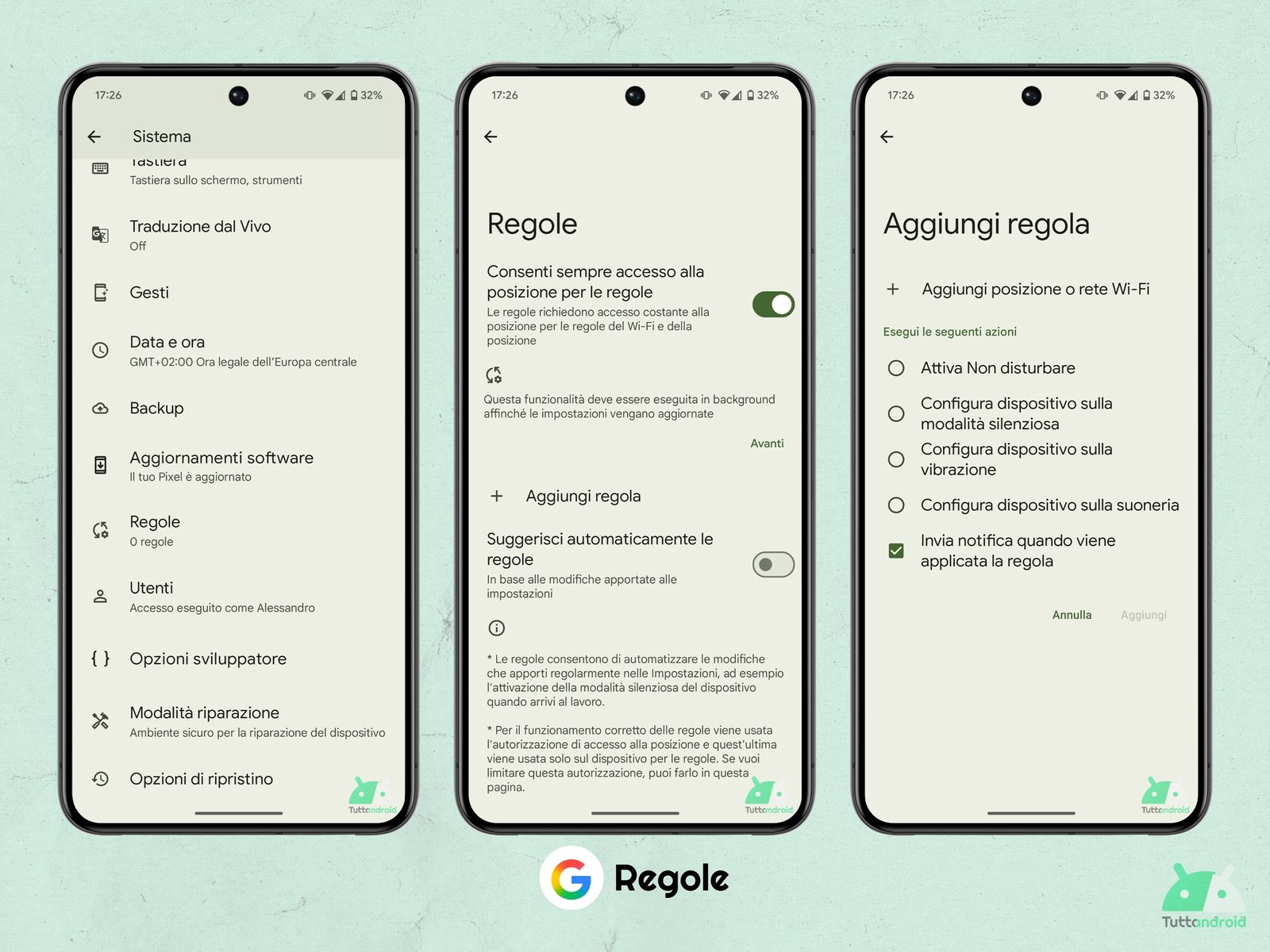 Five useful functions of Google Pixel - 03 rules