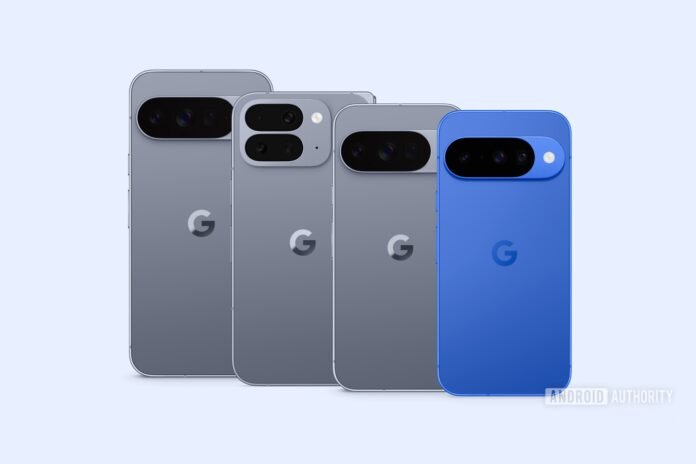 Google Pixel 10 lineup sul Play Store