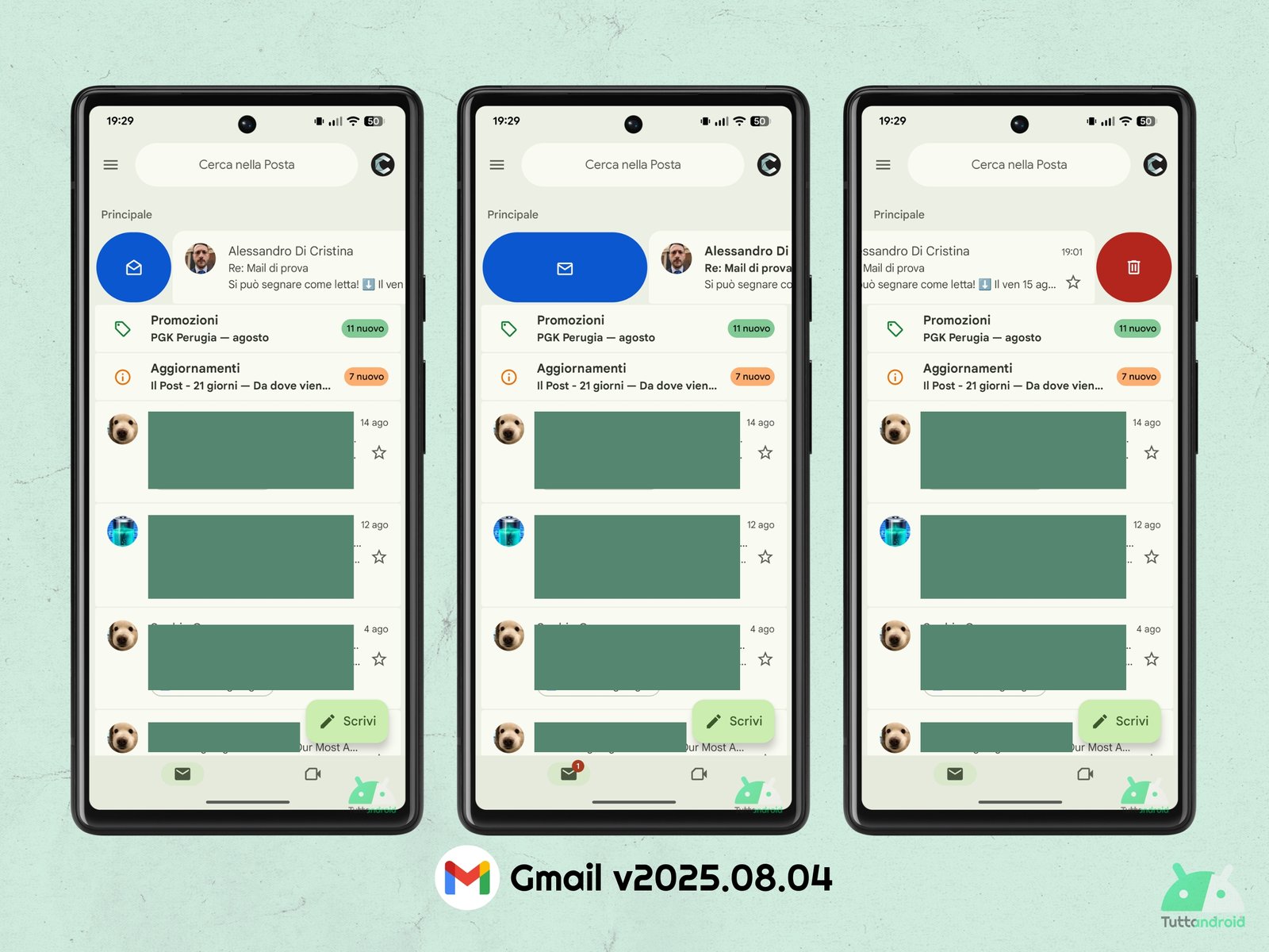 Gmail V2025.08.04 - New UI M3E Scrolling actions