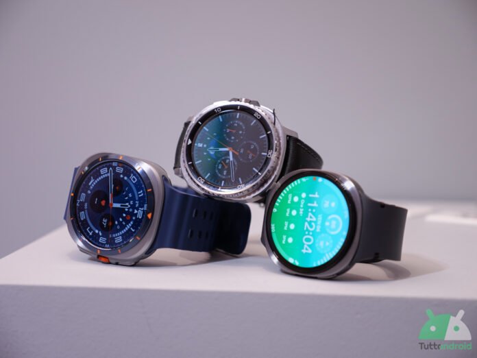 Samsung Galaxy Watch8, Samsung Galaxy Watch8 Classic e Samsung Galaxy Watch Ultra 