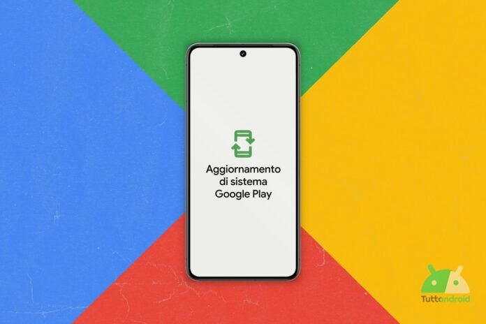 Aggiornamento di sistema Google Play