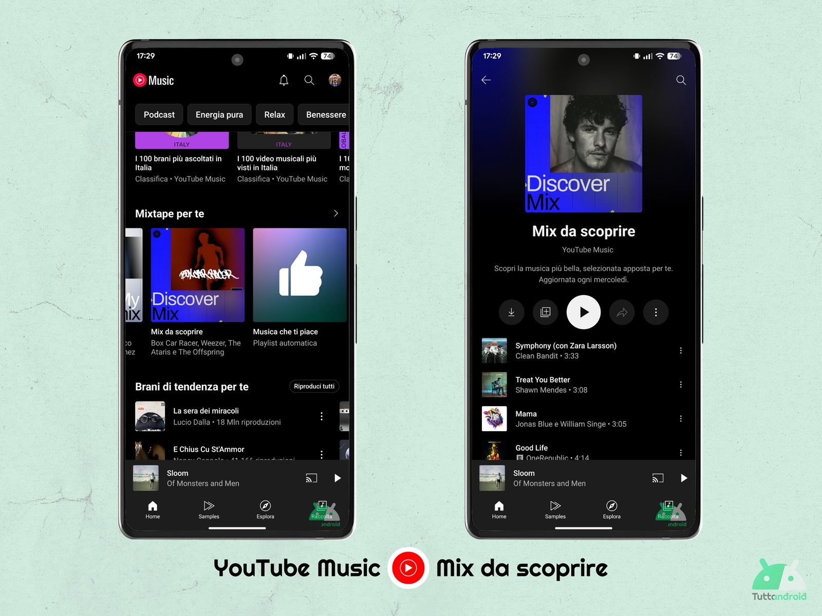 YouTube Music - Mix playlist to discover