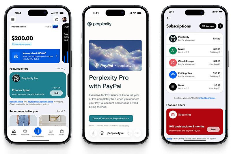 Perplexity Pro with PayPal Promotion
