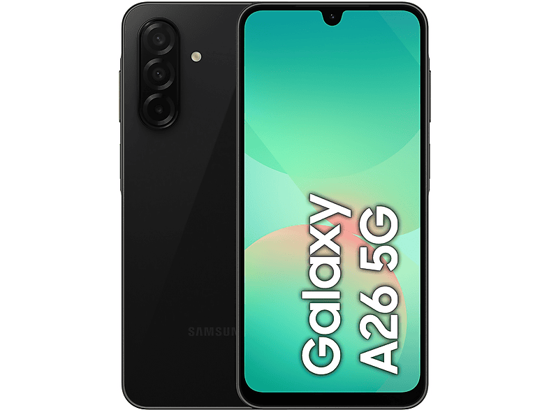 SAMSUNG Galaxy A26 5G 128GB, 128GB, BLACK
