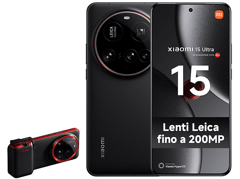 XIAOMI 15 Ultra + Kit, 512 GB, BLACK