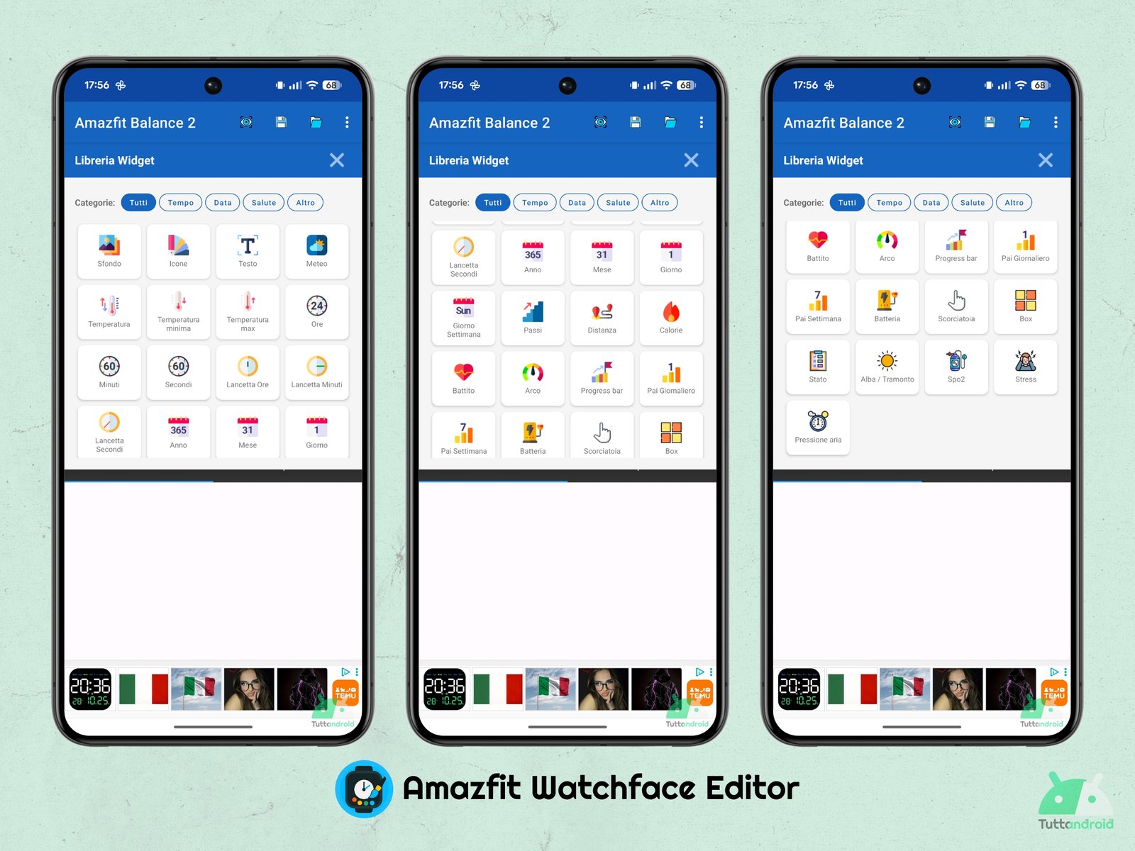 Amazfit Watchface Editor - Visual