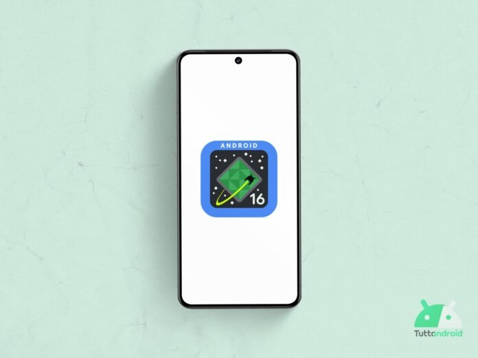 Android 16 DP1 Logo