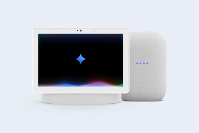 Rollout Gemini su smart speaker e smart display Google Home e Nest Hero