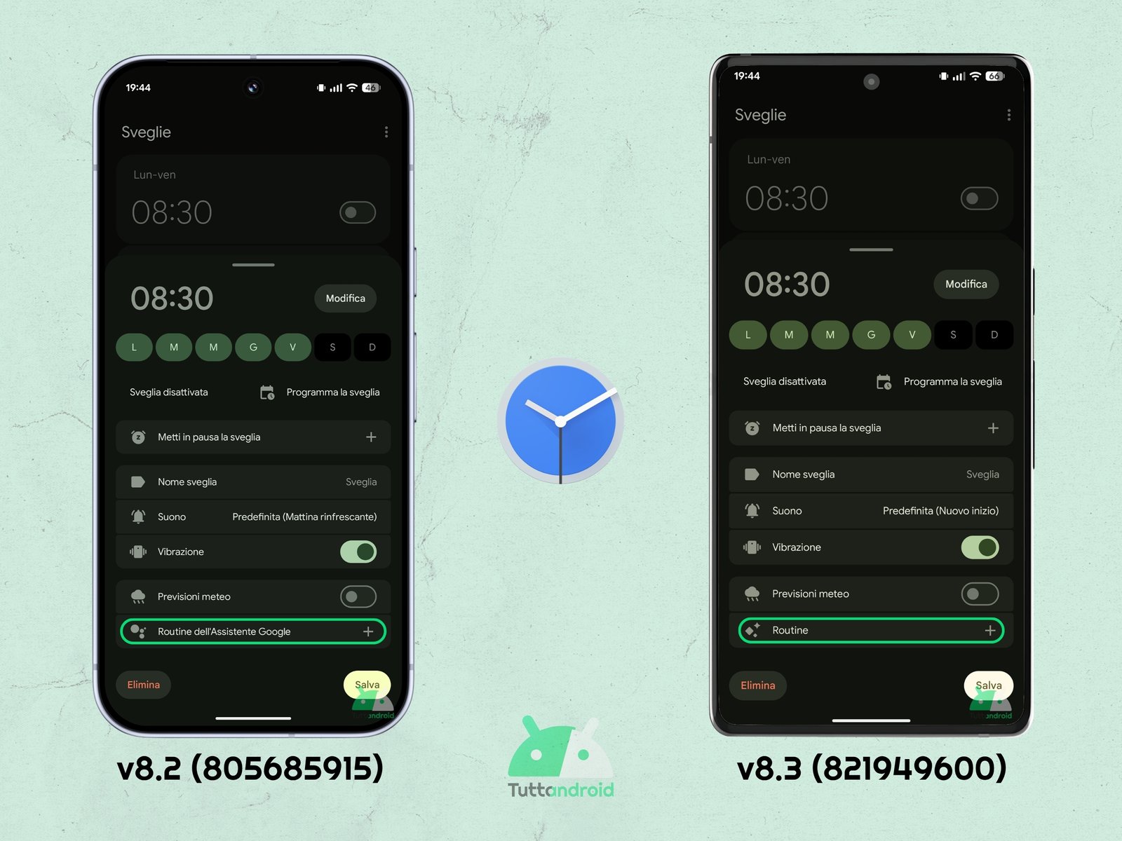 Google Clock v8.3 - new