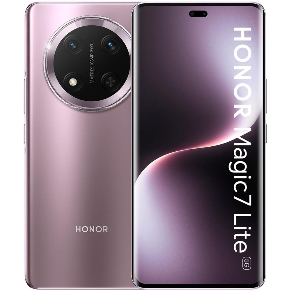 Honor Magic 7 Lite 5G 512GB Memory 8Gb Ram Display 6.78” 108Mpx Titanium Purple