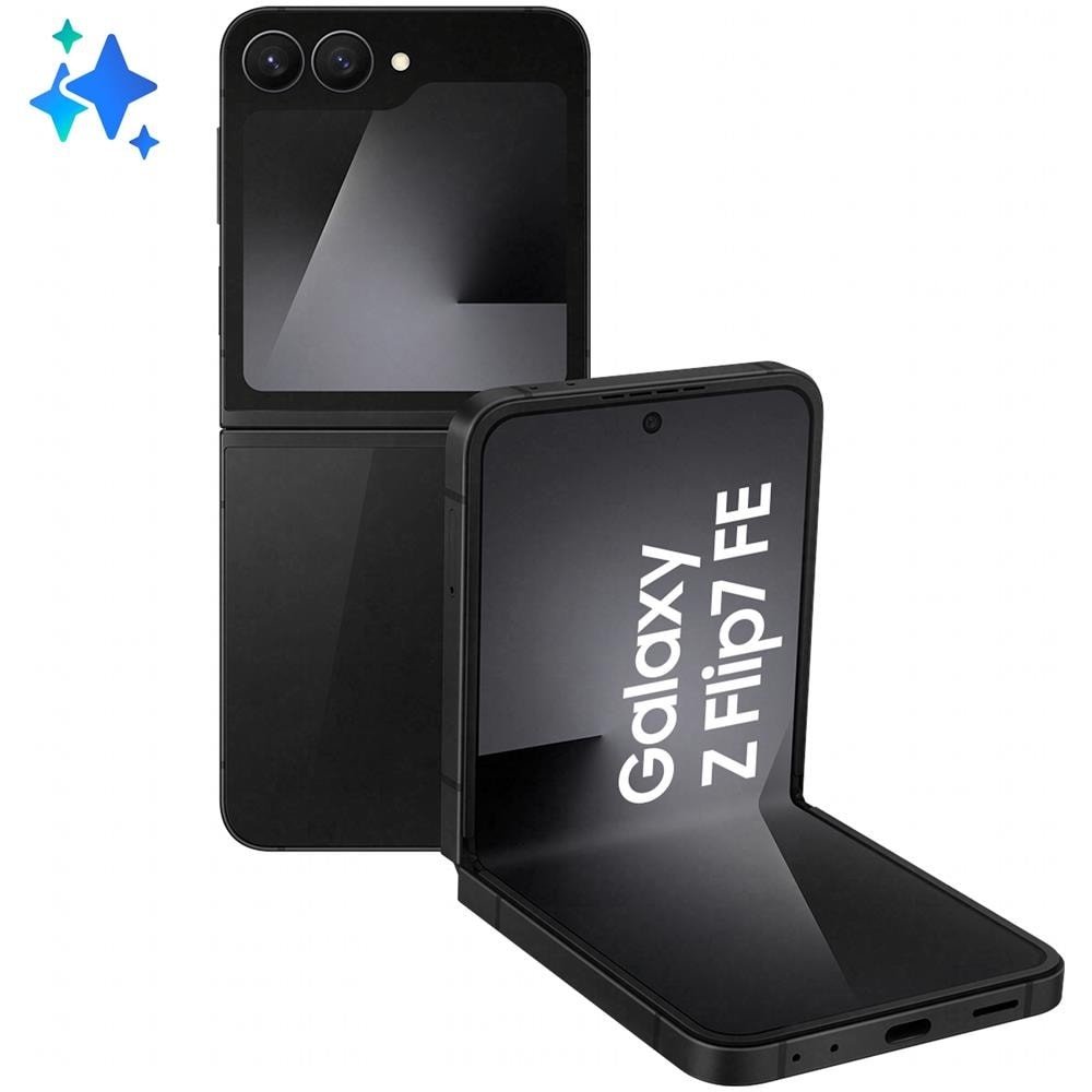 Samsung Galaxy Z Flip 7 FE 5G Black 128GB Memory 8GB Ram Display 3.4”/6.7” 50Mpx