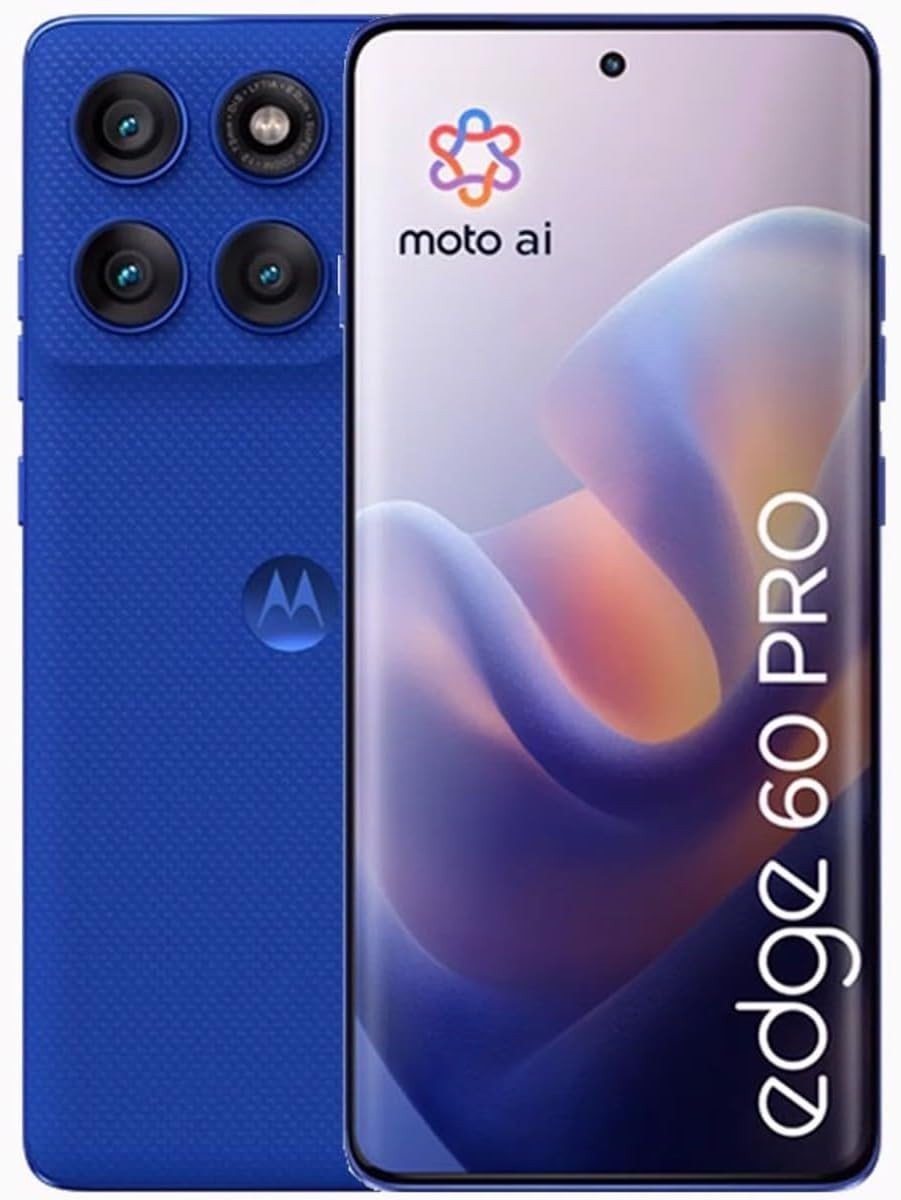 Smartphone Motorola Edge 60 Pro 5G 12+512GB 6.7” Dazzling Blue Blue