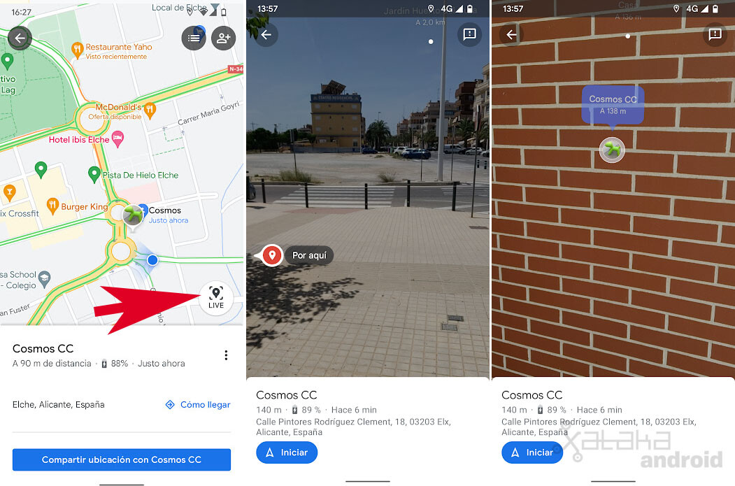 Google Maps Live View Find People