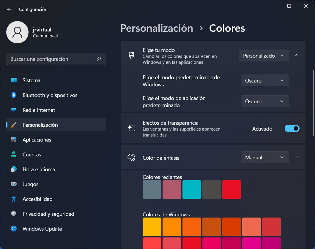 How to activate and customize the dark mode of Windows 11 33