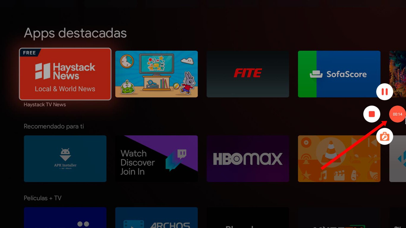Record Screen Android Tv