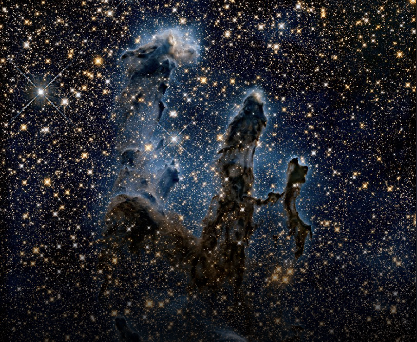 Photos captured by the James Webb Telescope.  (photo: NASA/Google Arts & Culture)