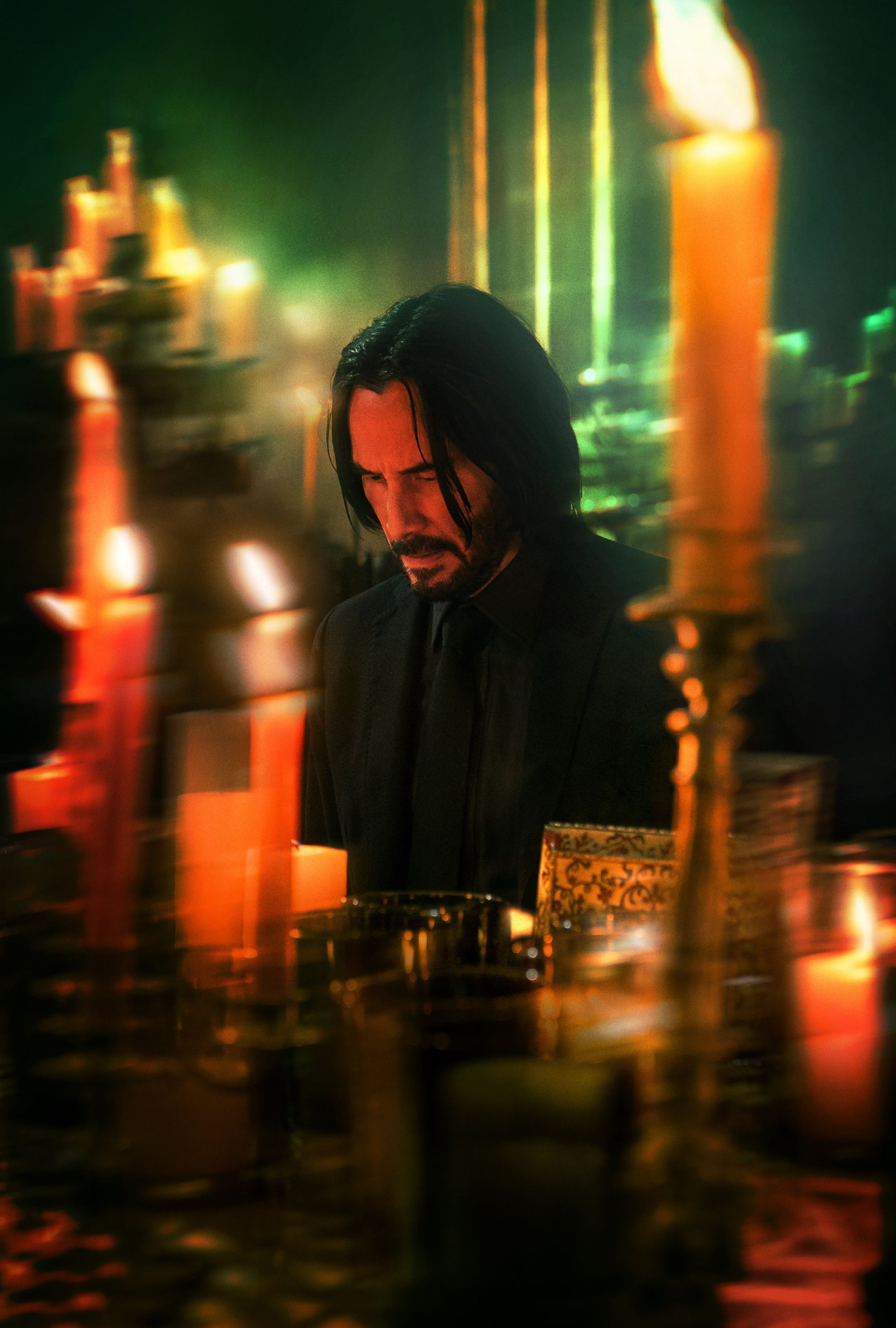 This is what actor Keanu Reeves looks like in "John Wick 4".  (Lionsgate)