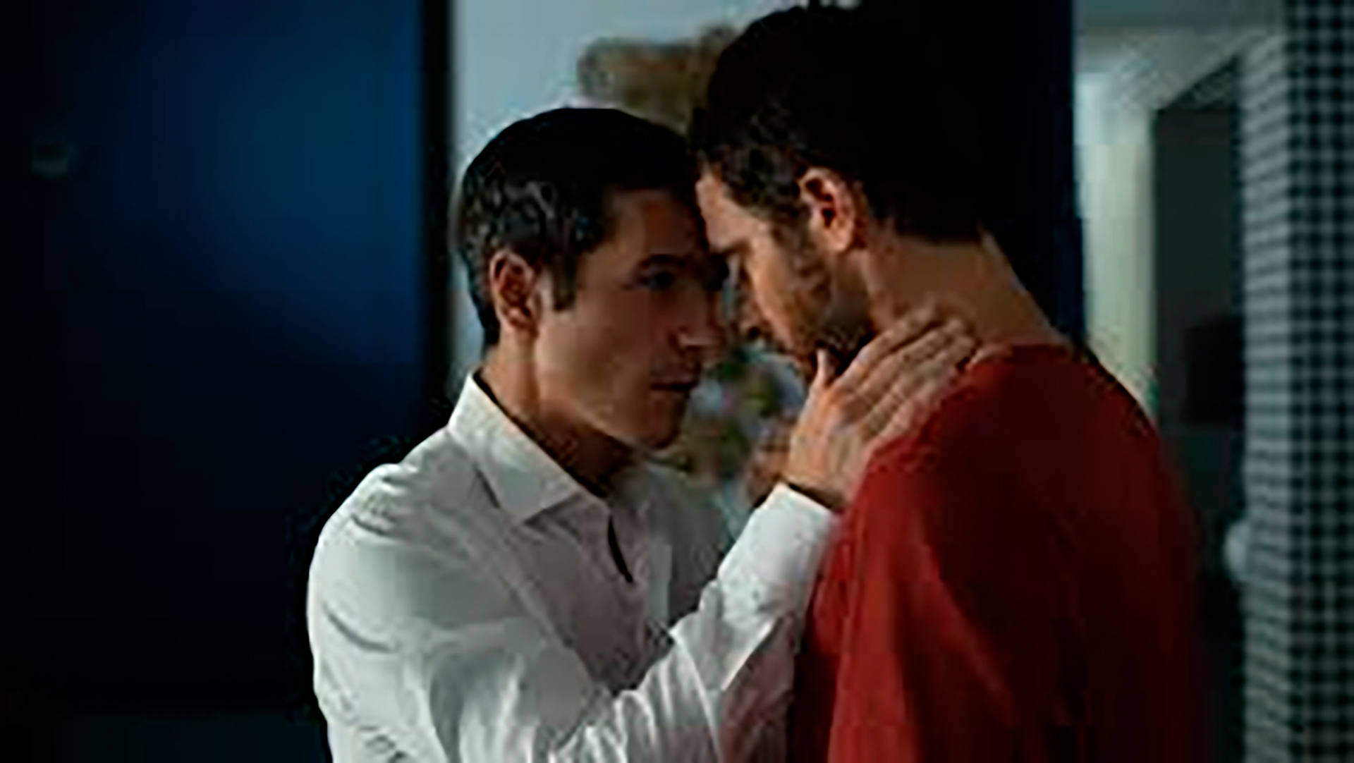 This is the first gay character that Mauricio Occhman plays in the cinema.  (Paramount+)