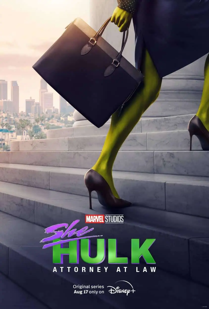 First poster of "She-Hulk: Defender of Heroes".  (DisneyPlus)