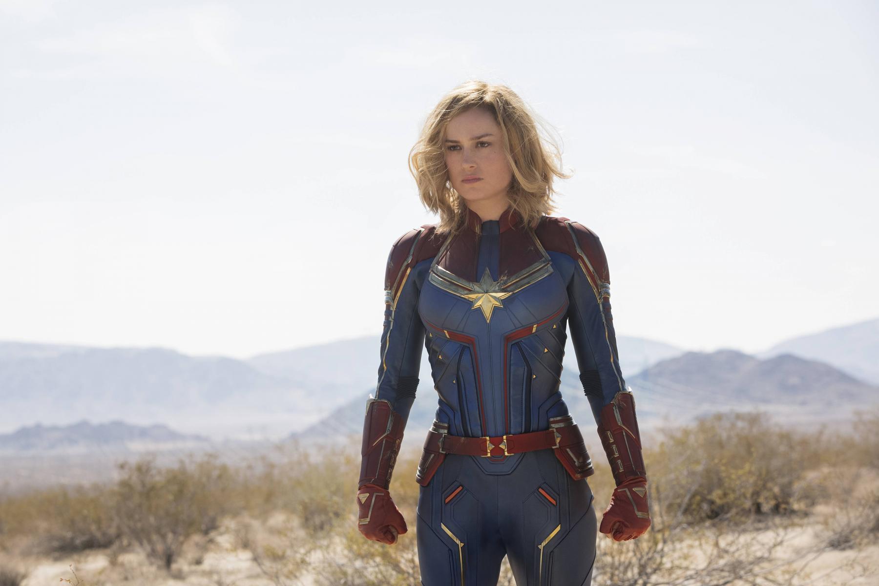 Brie Larson is the actress who gets into the role of Captain Marvel.  (Marvel Studios)