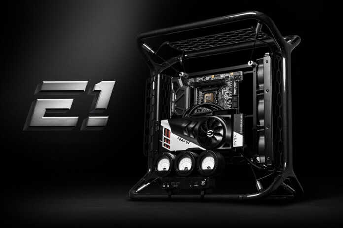 EVGA launches a curious PC chassis that literally leaves components suspended in the air
