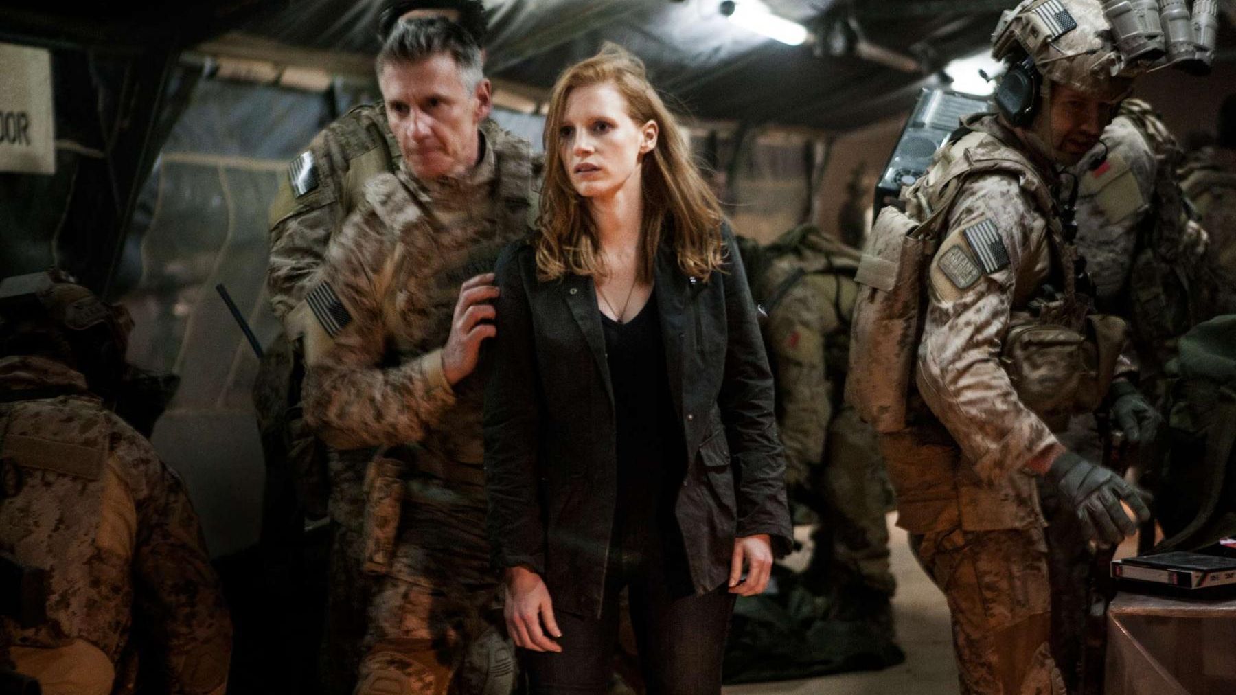 Jessica Chastain leads the cast of "Darkest Night," an action drama inspired by true events.  (Universal Pictures)