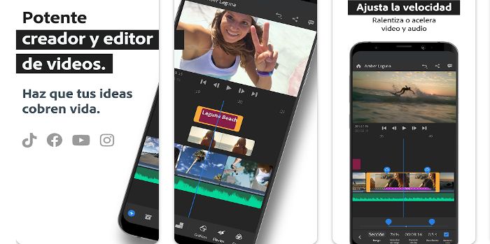 Applications to edit videos on an Android mobile
