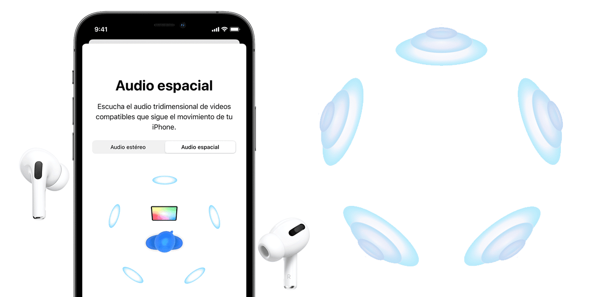 Spatial audio on AirPods.  (photo: iPhone News)
