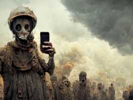  Someone requested a "doomsday selfie" from MidJourney.  The result is terrifying
