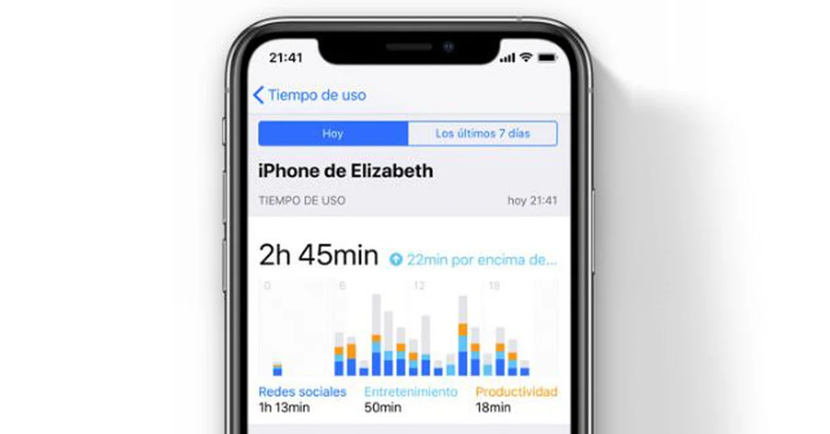 iPhone: trick to limit the time spent in applications
