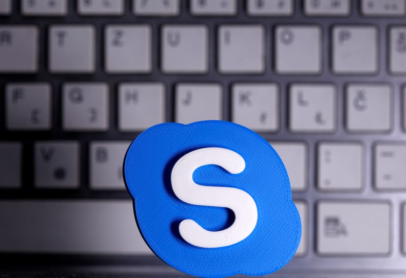 With Skype, users can use their call and video call service, instant messaging, etc.  (REUTERS/Given Ruvic)