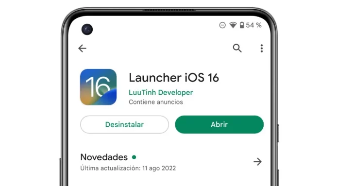 Launcher Ios 16 App