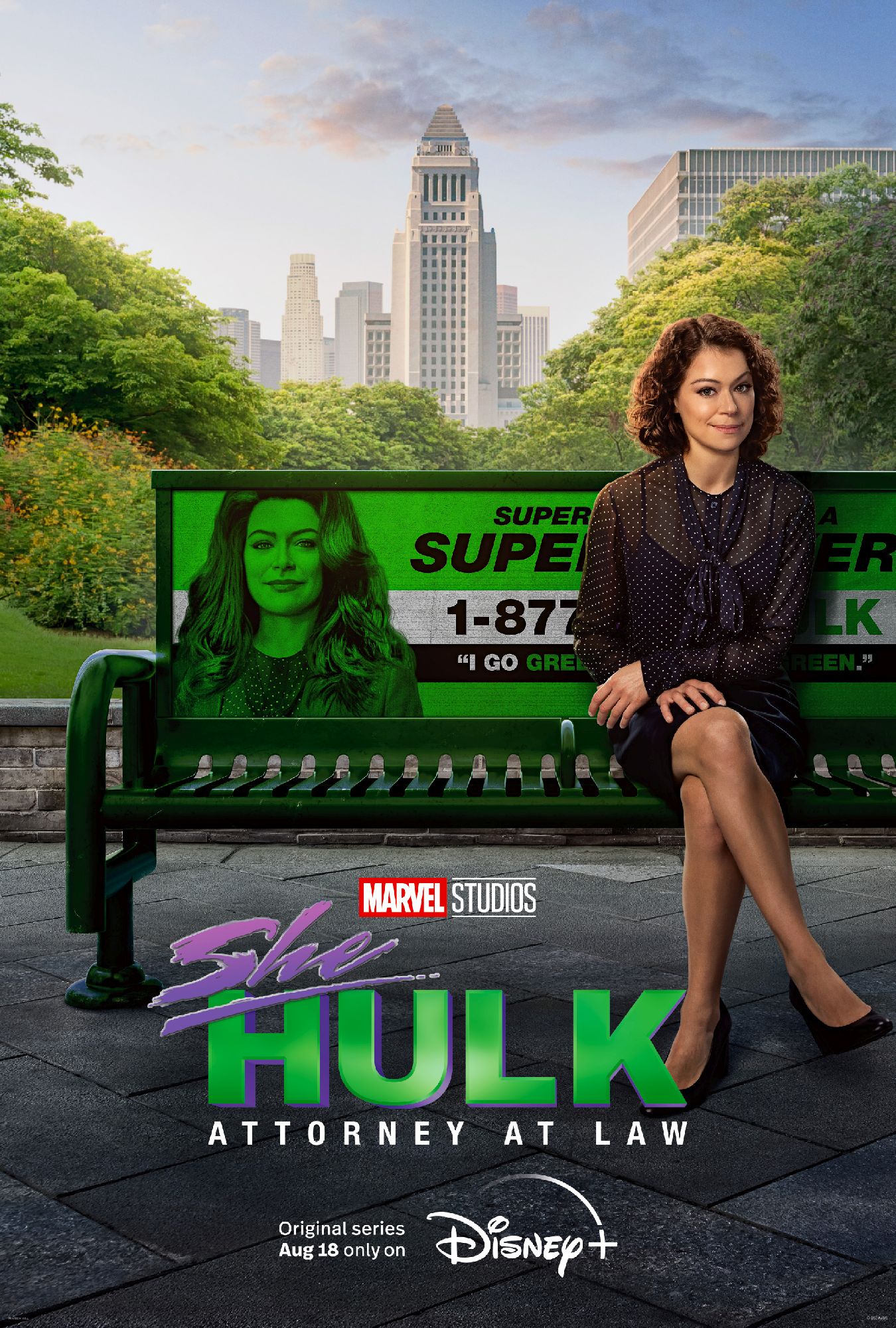 "She-Hulk: Defender of Heroes" will have a season consisting of nine episodes.  (DisneyPlus)
