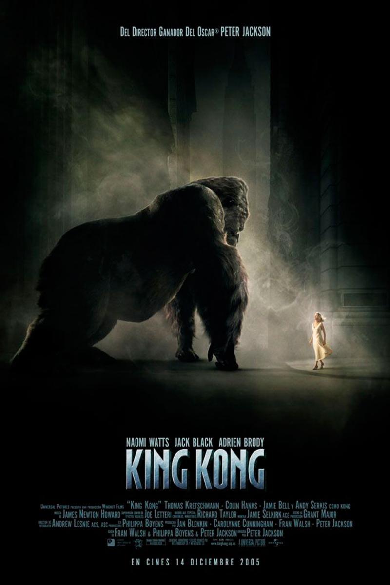 Official poster of "King Kong" from 2005 with Naomi Watts.  (Universal Pictures)