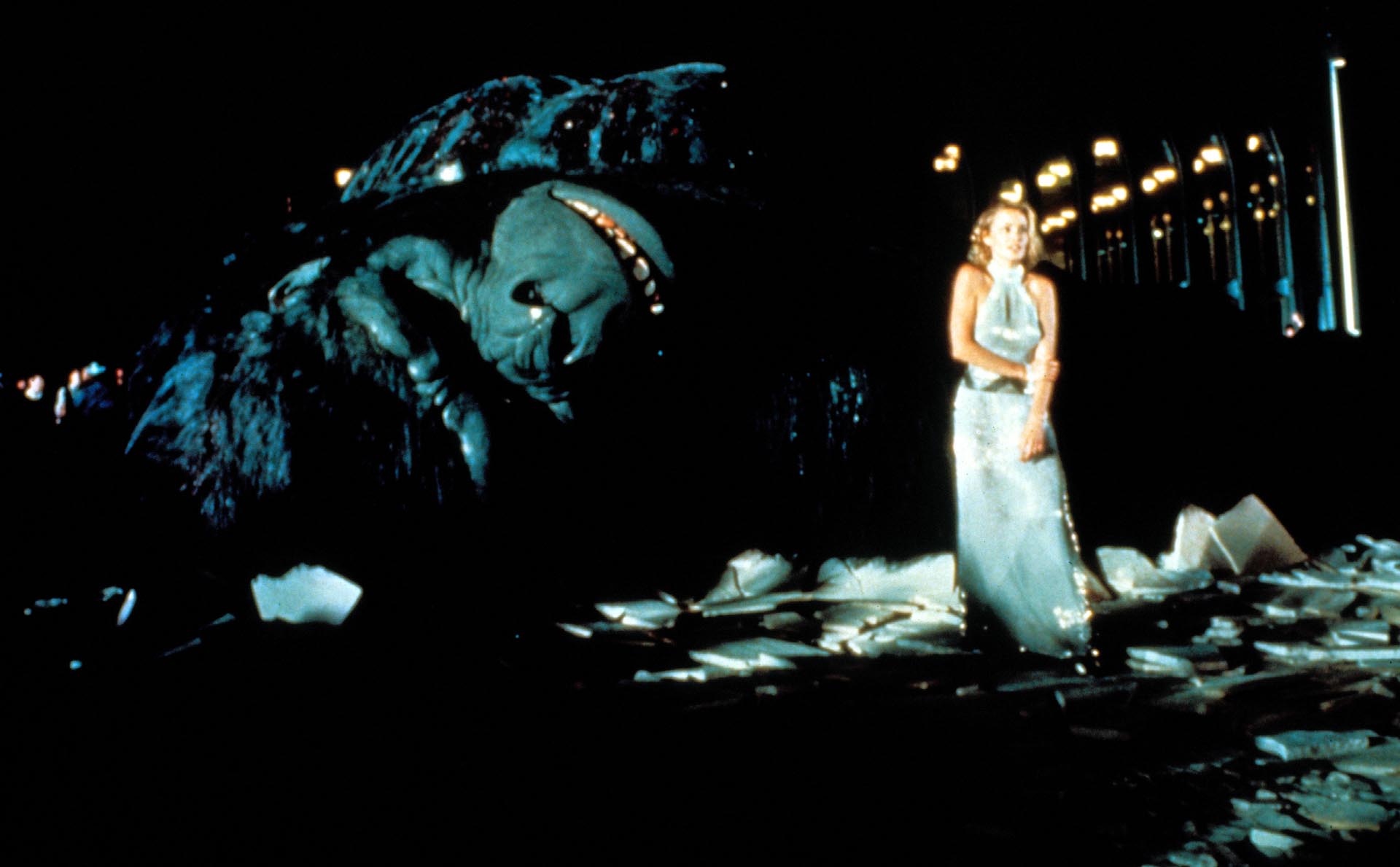 Jessica Lange in the film "King Kong" from 1976. (Credit: Shutterstock)
