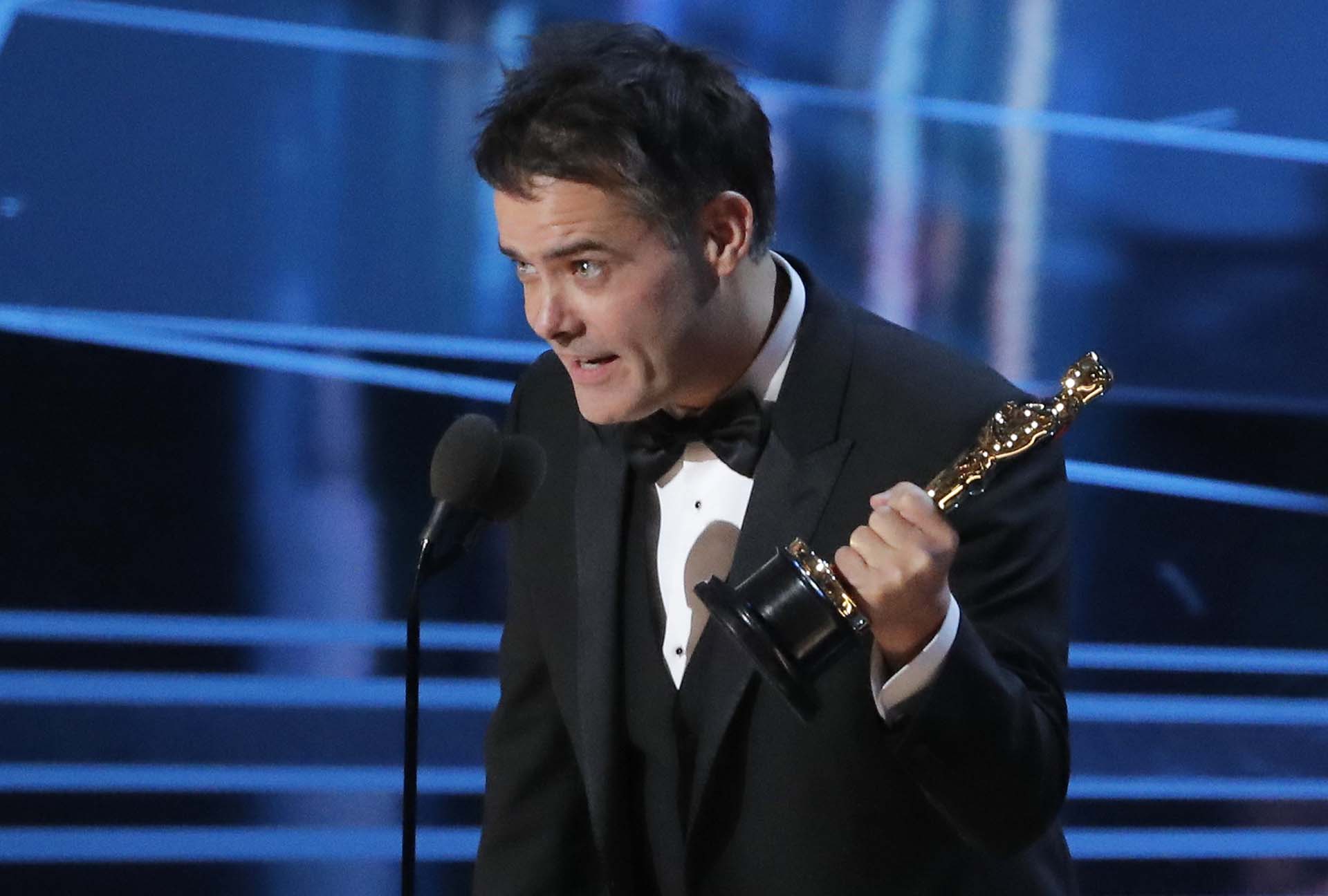 Sebastián Lelio won the Oscar for best foreign film for "A Fantastic Woman."  (REUTERS/Lucas Jackson)