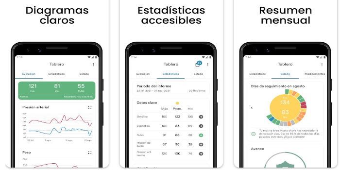 Android apps for blood pressure
