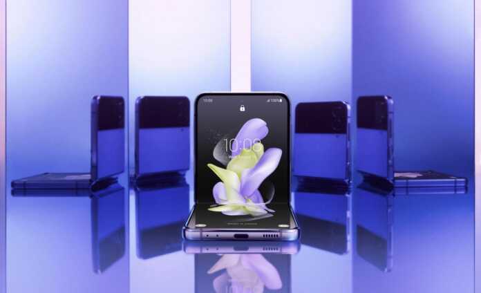 samsung galaxy z flip 4: the wallpapers are already here
