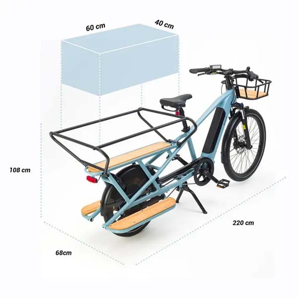 Decathlon elops R500 electric bike