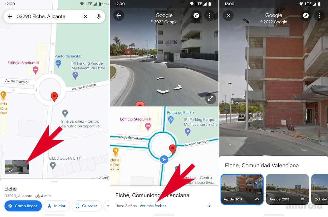 Google Maps Street View already allows you to see more dates