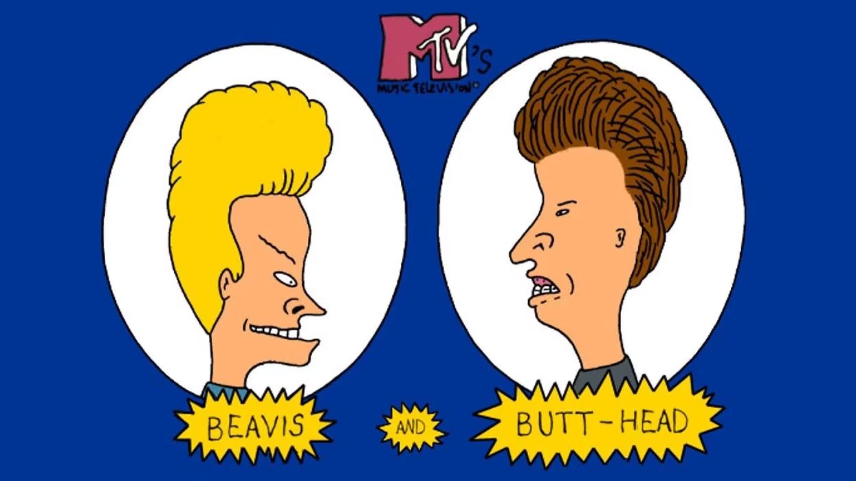 "Beavis and Butt-Head" originally aired between 1993 and 1997 on MTV.  (Paramount Plus)
